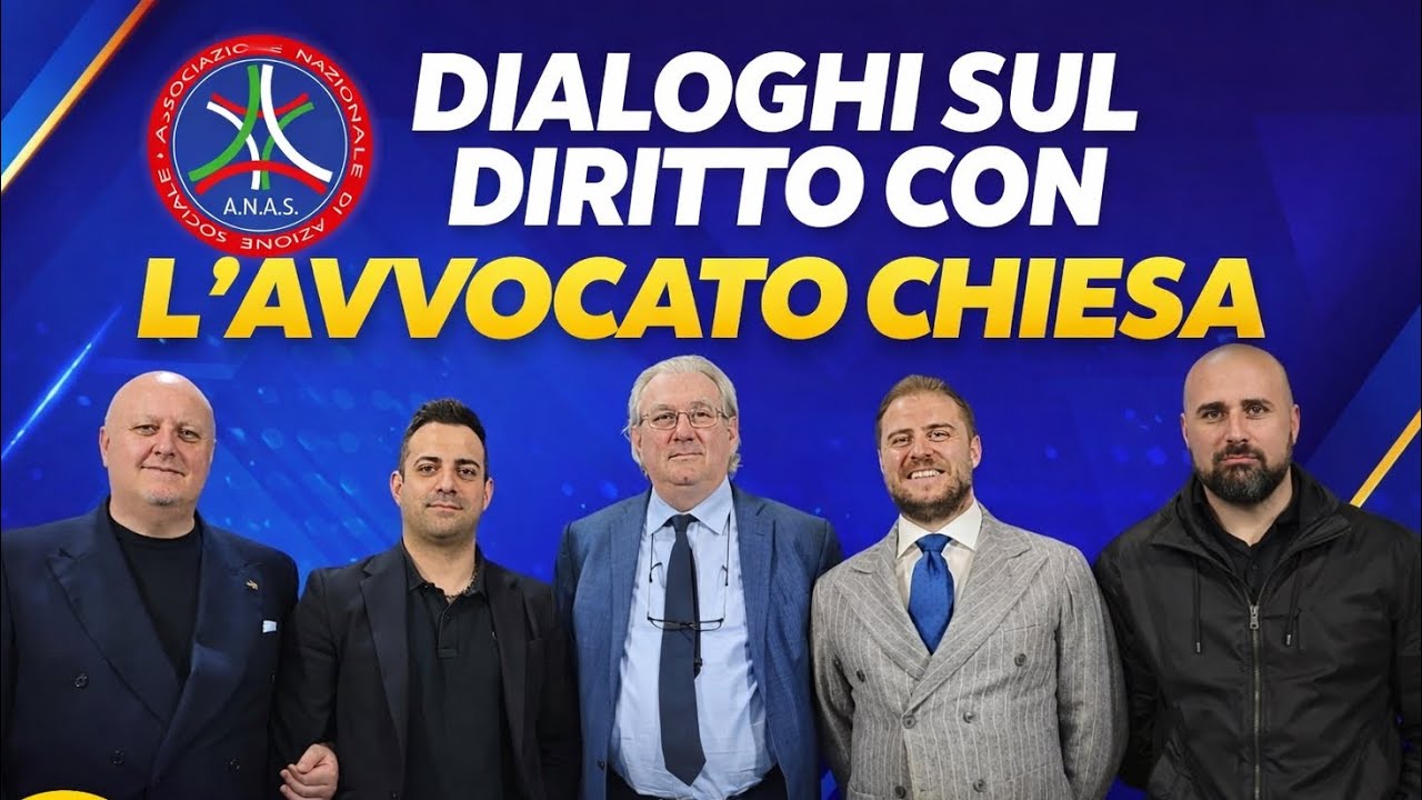 🎙️ Dialoghi sul Diritto con l&rsquo;Avvocato Chiesa