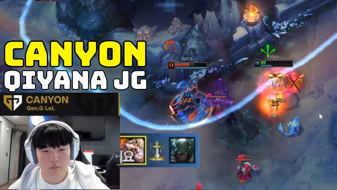 GENG Canyon Stream Qiyana JG vs KR Challenger Aatrox