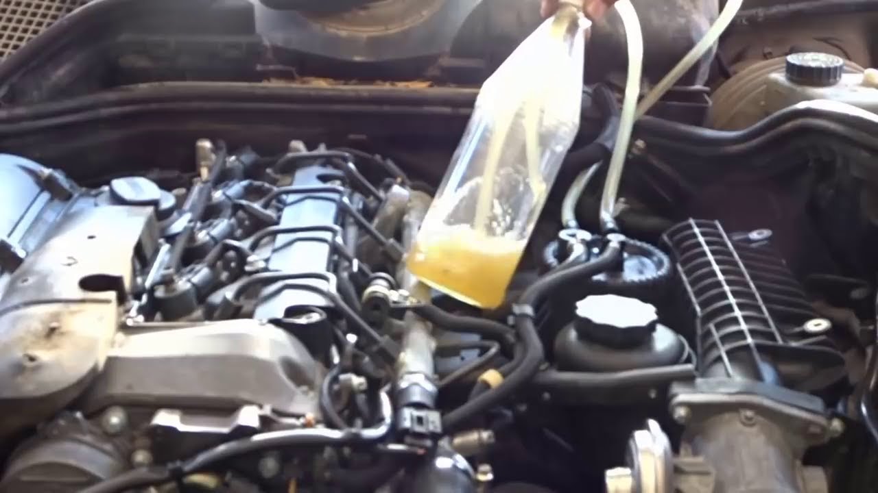 يديو توضيحي يساعد في تنضيف نضام البخاخات nettoyage injection mercedes diesel - injection diesel rail