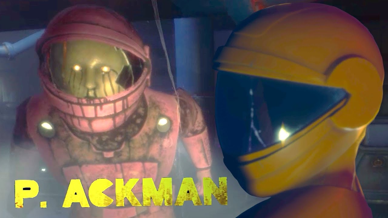P.Ackman - A Terrifying Pac-Man Based Sci-Fi Survival Horror Game with Four Murderous Space-Ghosts!