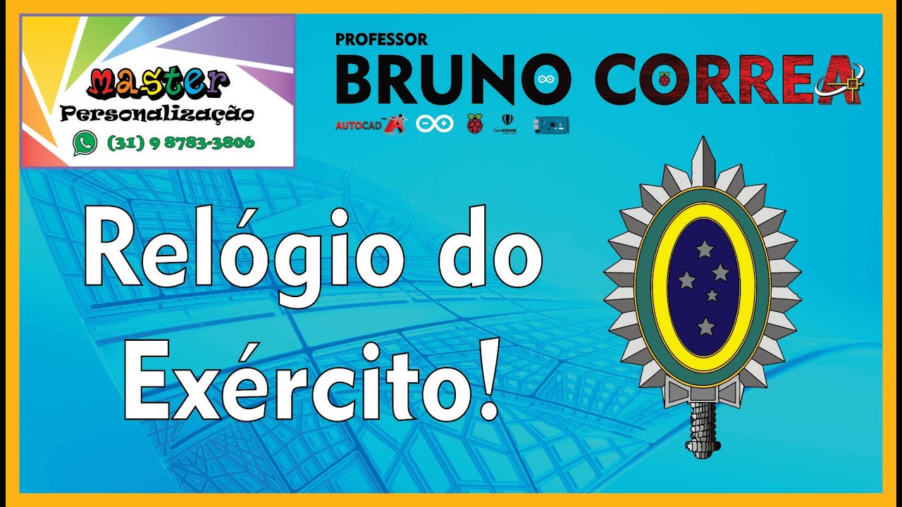 Master Rel&oacute;gios: Ex&eacute;rcito Brasileiro!