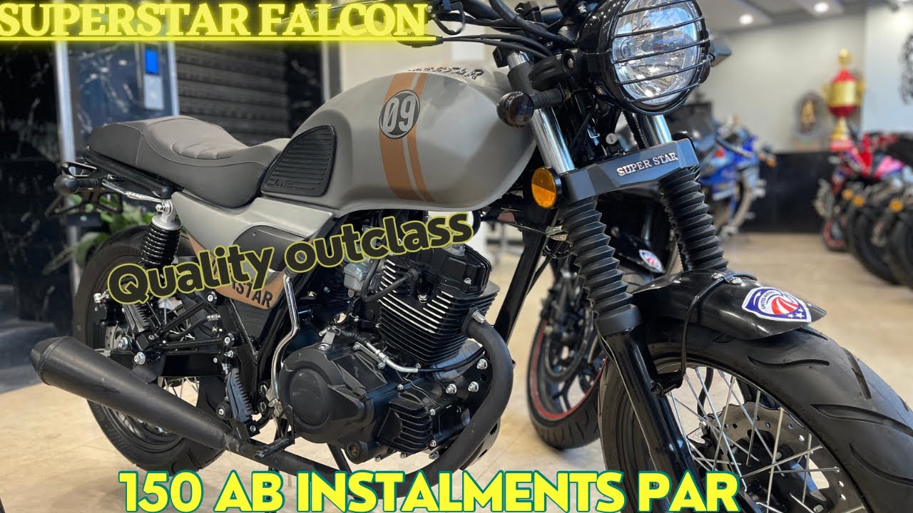 Super star falcon 150 is Now available in Pakistan for the 1st time😍