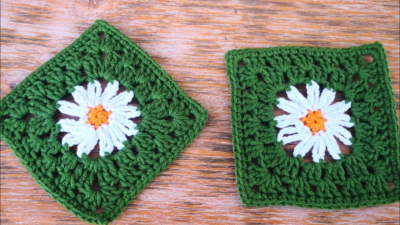 🌼 Papatya Motif Yapımı  🌼