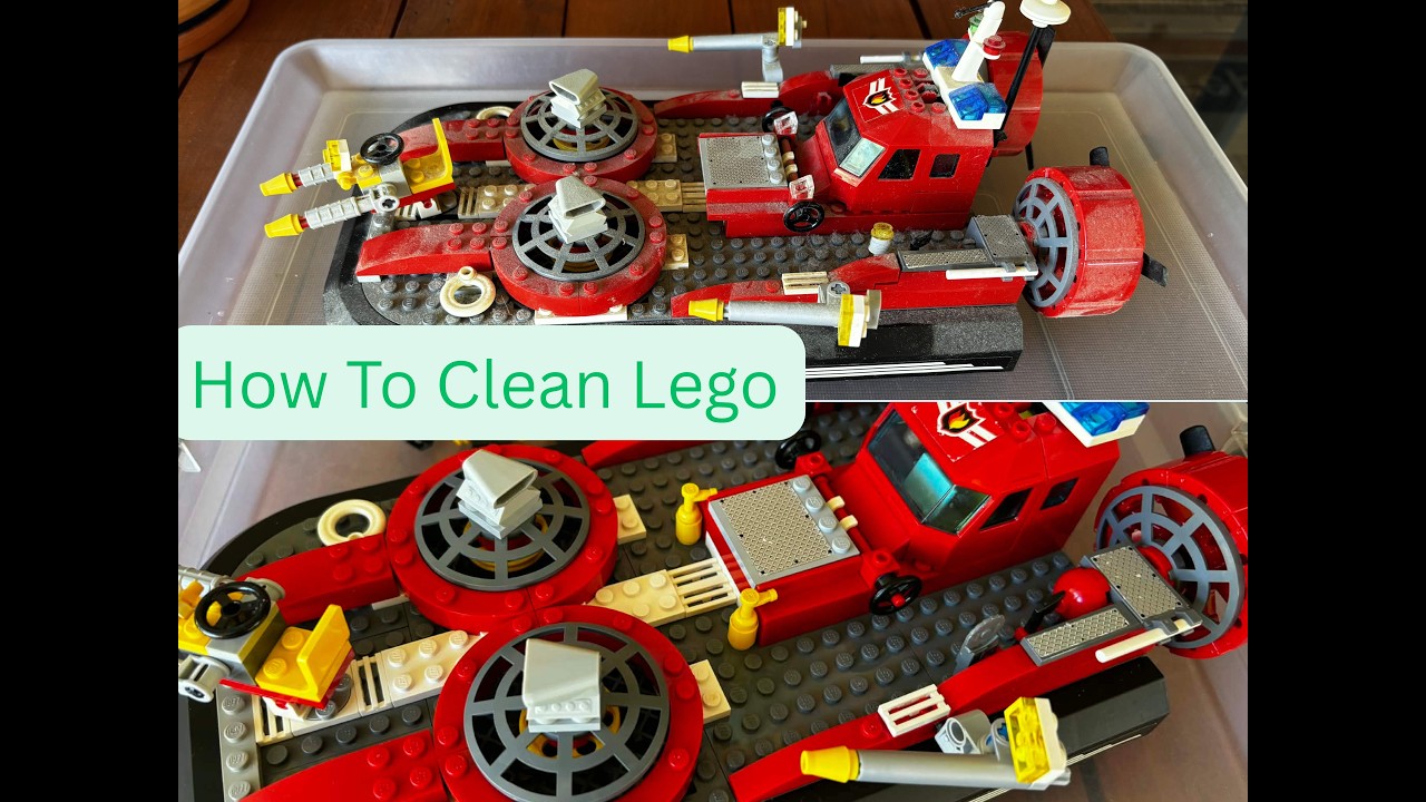 The Best (and Easy) Way Ever to Clean Filthy Dirty Dusty Lego