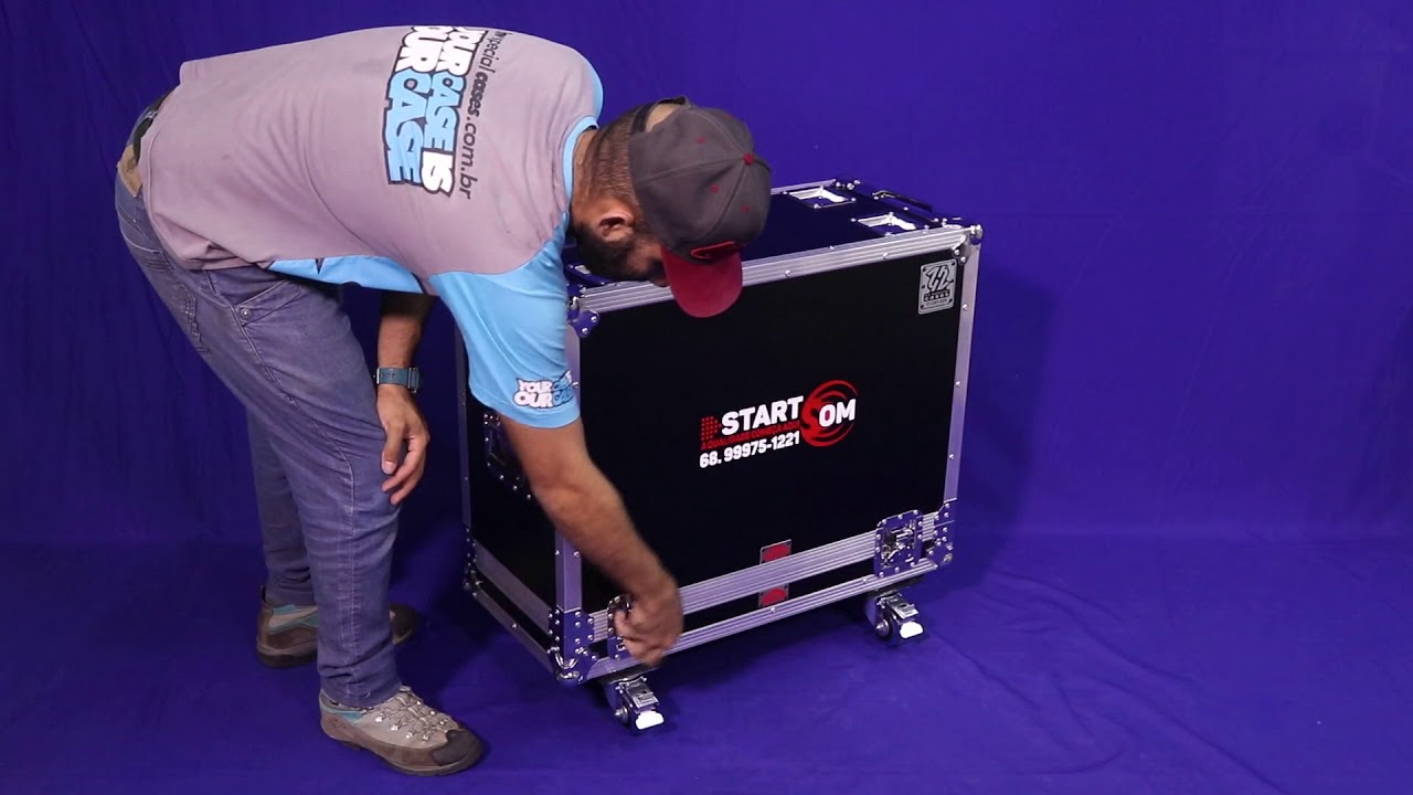 CASE PARA AMPLIFICADOR VOX 30 COM SISTEMA DE EMPILHAMENTO