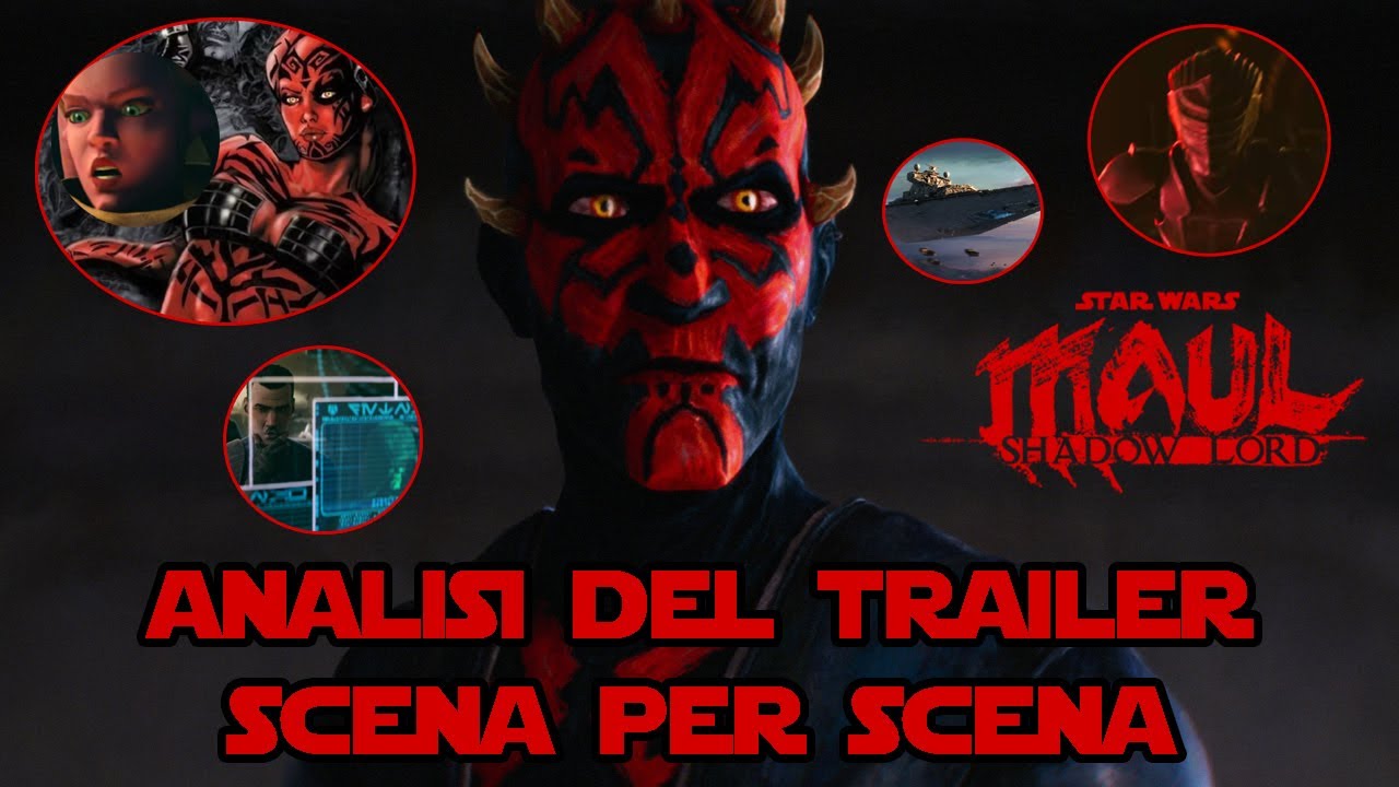 MAUL SHADOW LORD: ANALISI DETTAGLIATA del primo TRAILER della serie!