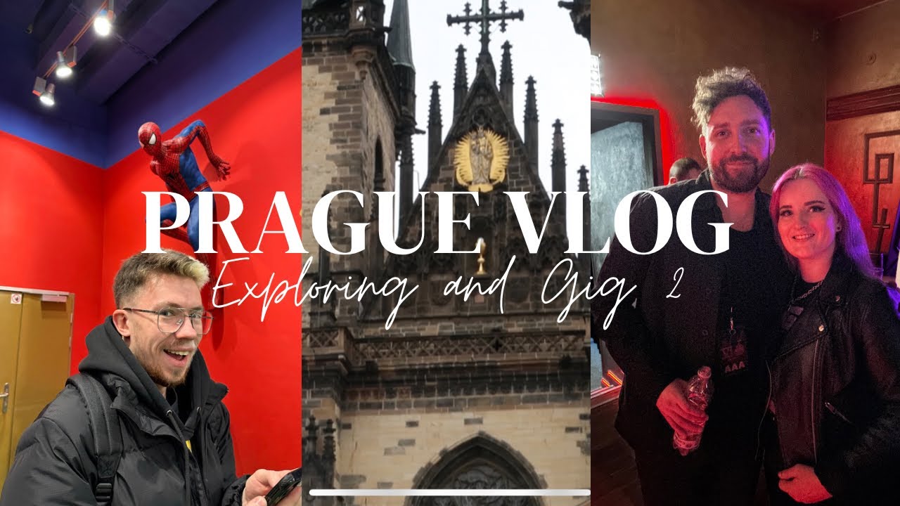 Prague Vlog Part 2 | Exploring and Yours Truly / The Hunna / You Me At Six Gig