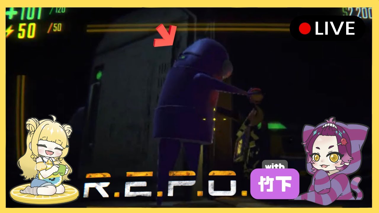 【姉妹配信】プレイ時間400時間越えの妹にキャリーしてもらうクリスマス 【R.E.P.O.】#ゲーム実況  #repo  #初見さん大歓迎