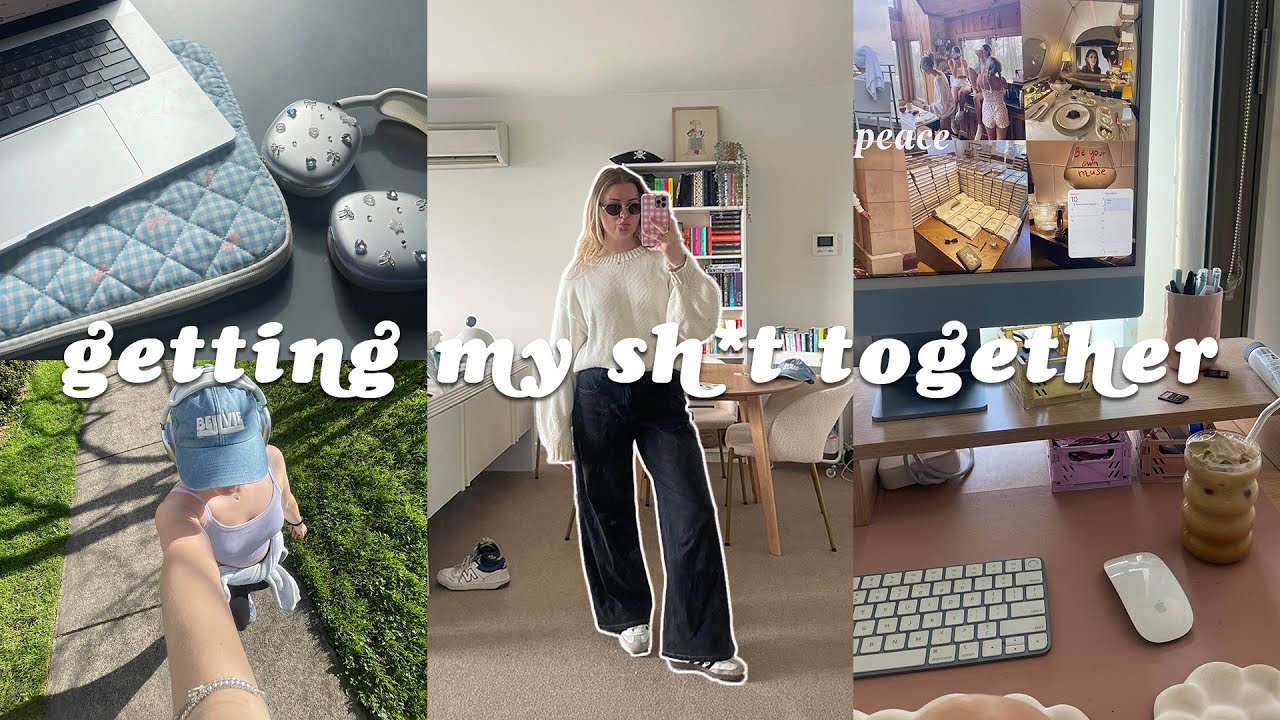 a realistic & productive few days in my life as a freelancer ⭐️ (facetime vibes)