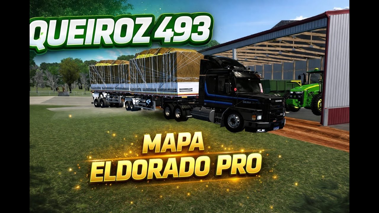 LIVE  ETS2 MAPA ELDORADO PRO A VIAGEM CONTINUA PARTE 2