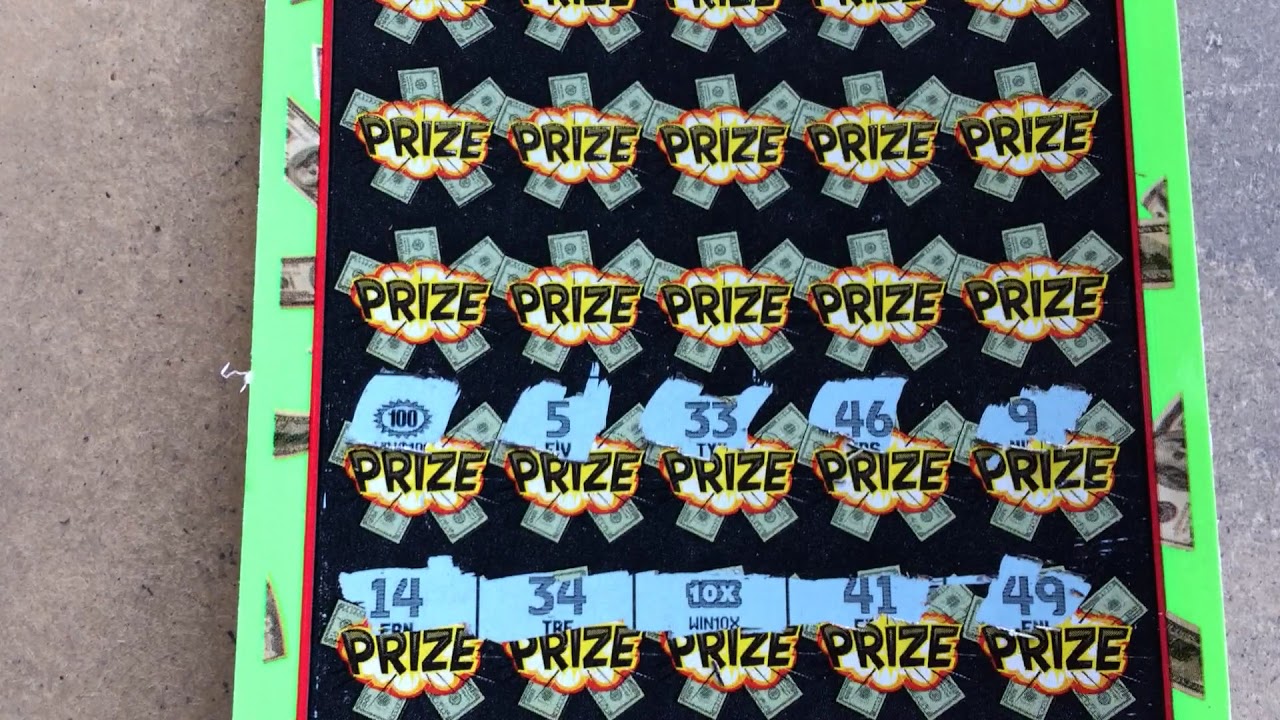 BIG WINNER ! All Symbols on One Ticket ! $10 Frenzy Multiplier Hoosier Lottery Scratch Off  !!