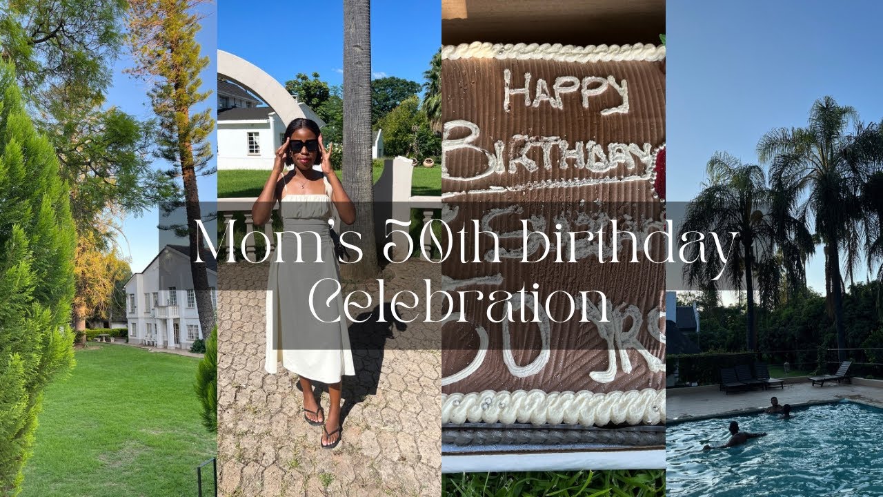 My Mother’s 50th Birthday surprise | MORNING SCRIPTURE | CHATEAU LODGE 🌱🤭