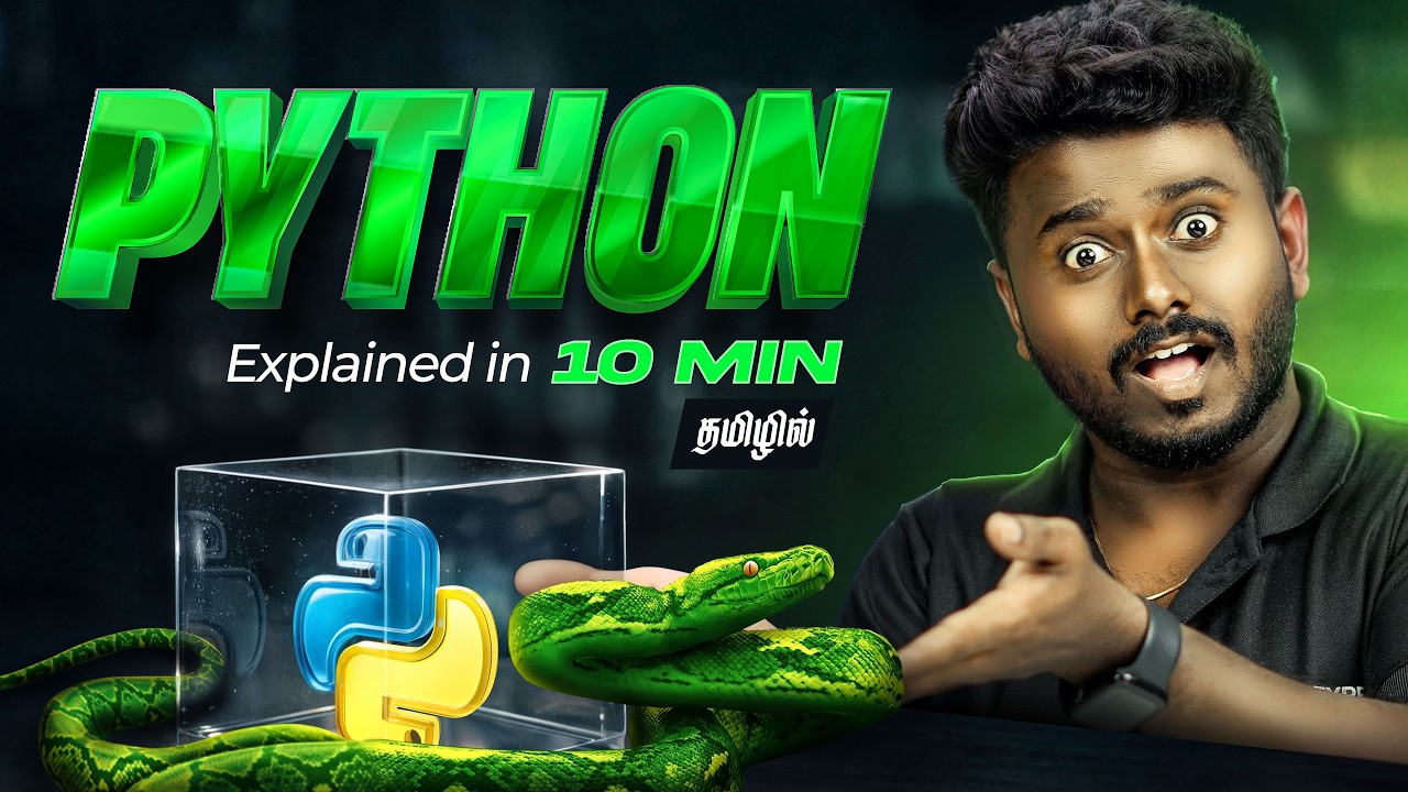 Stop Wasting Time | Automate Your Life with Python in 10 Minutes | Tamil