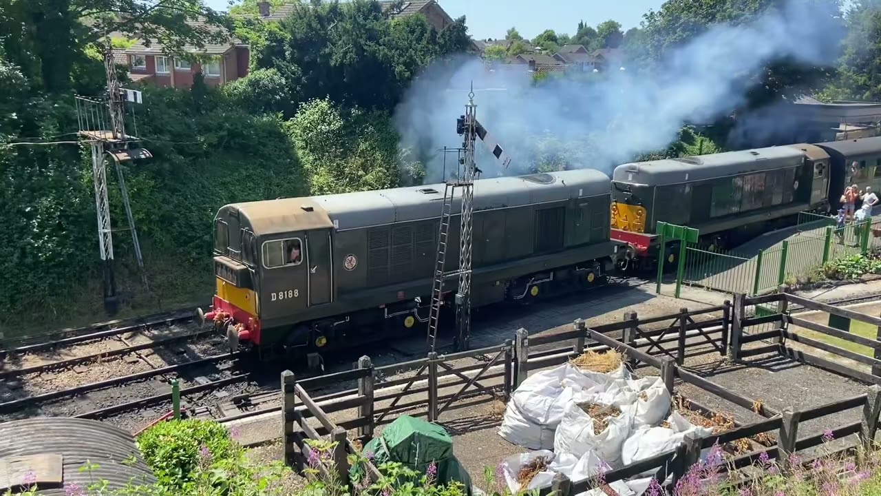 Mid Hants railway Diesel Gala 13/7/25 part 1