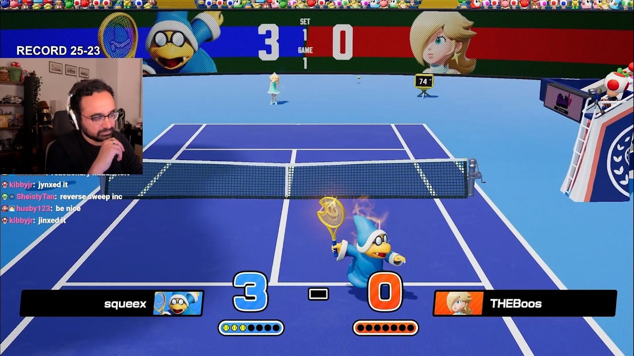(February 12 2026) Squeex plays Mario Tennis Fever and reacts to PS5 State of Play