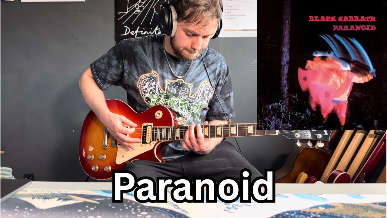 Black Sabbath - Paranoid Guitar Cover