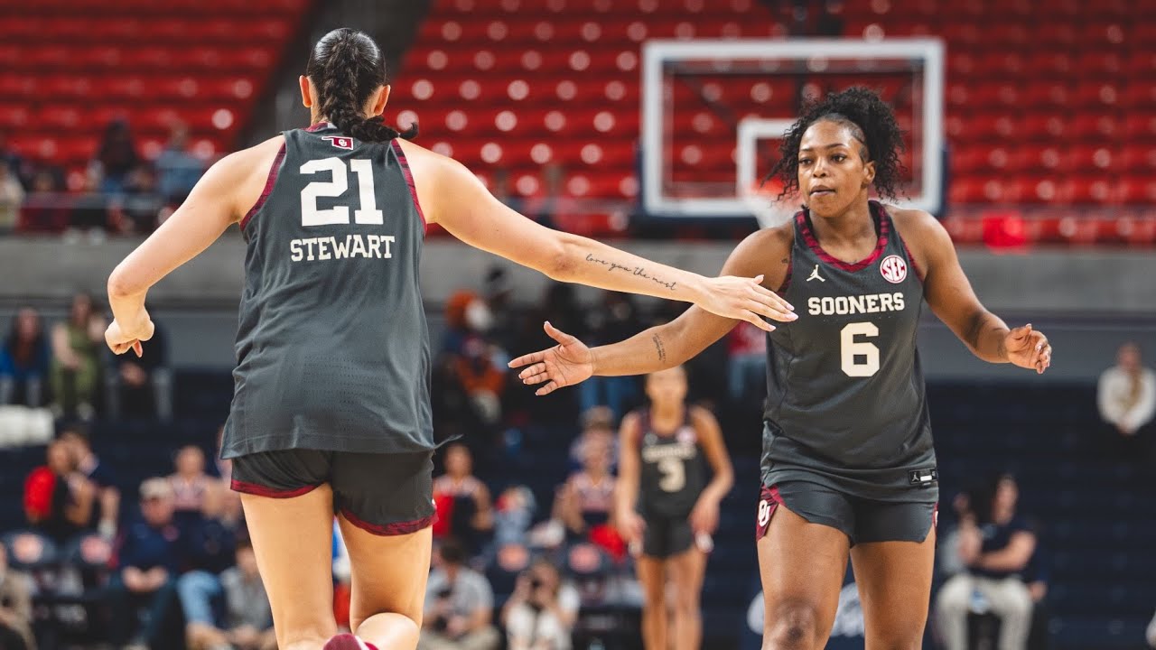 WBB Highlights: OU 72, Auburn 65