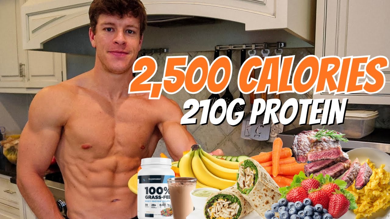 Full Day of Eating 2,500 Calories | TASTY High Protein Diet For A Lean Body