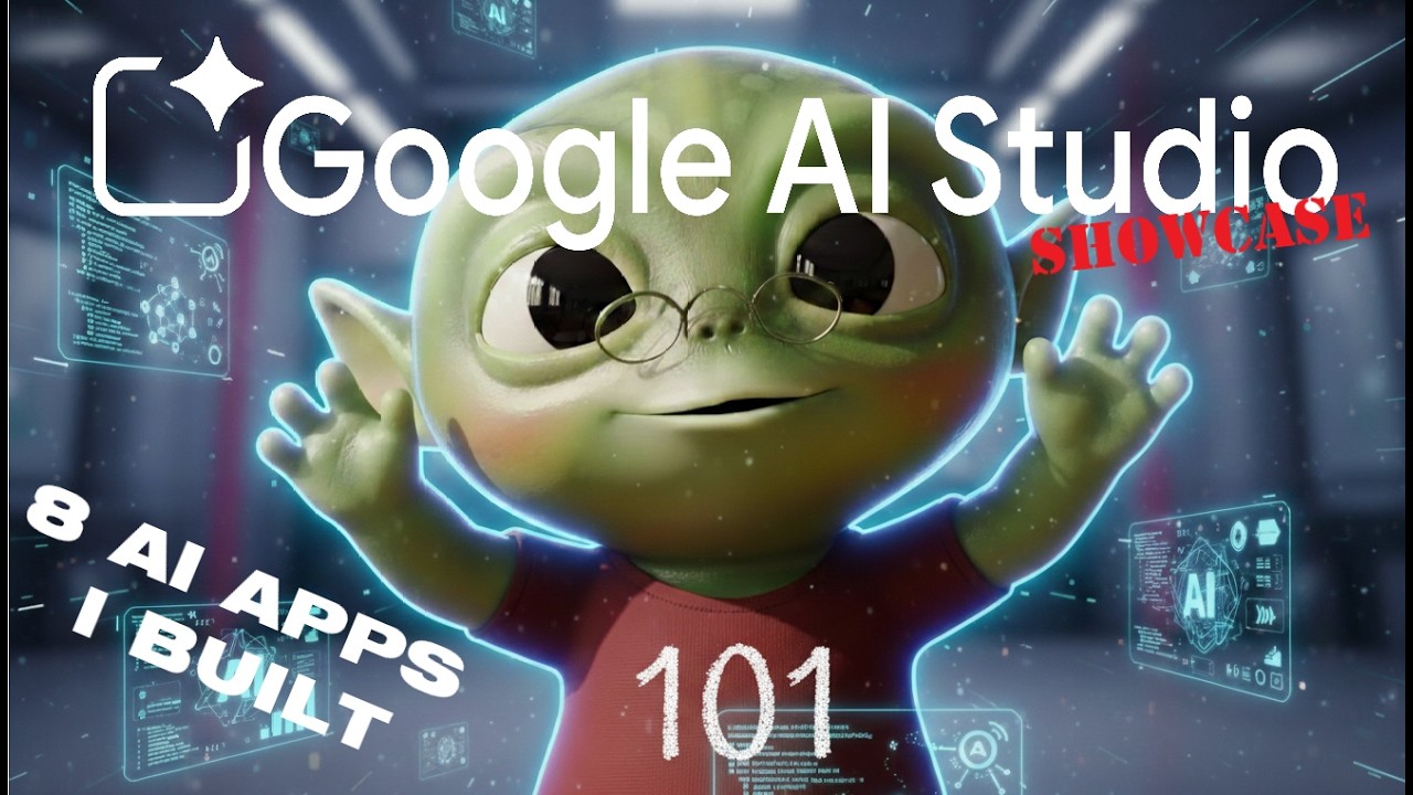 8 AI Apps I Built With Google AI Studio (Showcase)