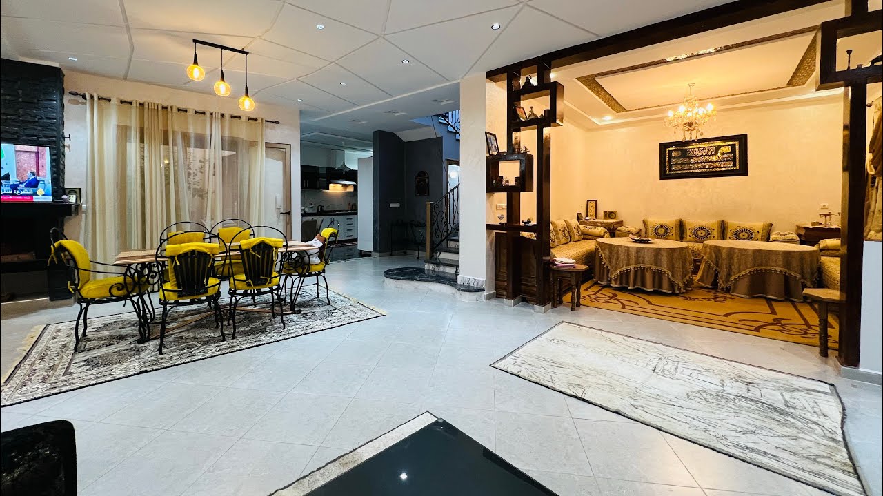 بإسم الله ماشاء الله على تحفة فنية 💕روعة بمساحة 186 متر فصالة جد مريحة تفرج 🤩0635141907 ✌️