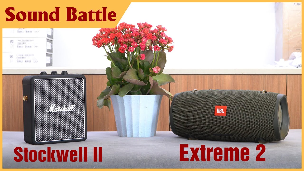 Marshall stockwell ii vs jbl xtreme 2 Ai hơn ? - So sánh - Test sound
