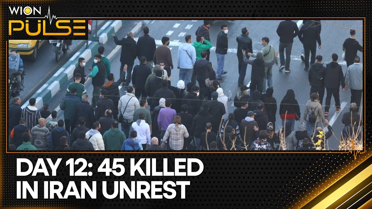 Iran Unrest: Iranian Cop Chased in Car, Shot Dead Amid Anti-govt Protests | PULSE