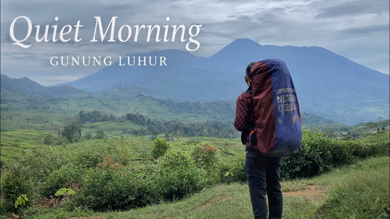 Quiet Morning at Smart Camp Gunung Luhur | Solo Camping ASMR