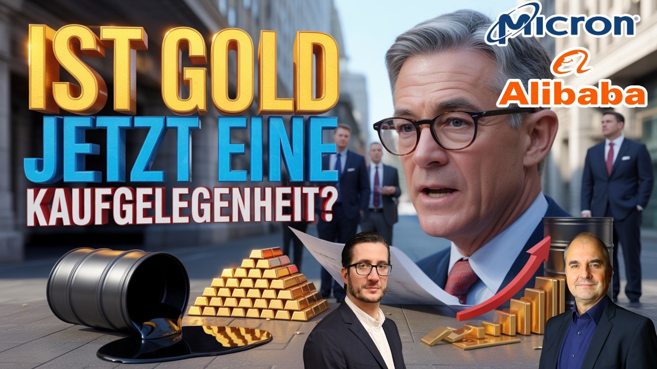 FED wieder restriktiver! Gold & Silber leiden ! &Ouml;L im Fokus - Micron Technology weiter optimistisch
