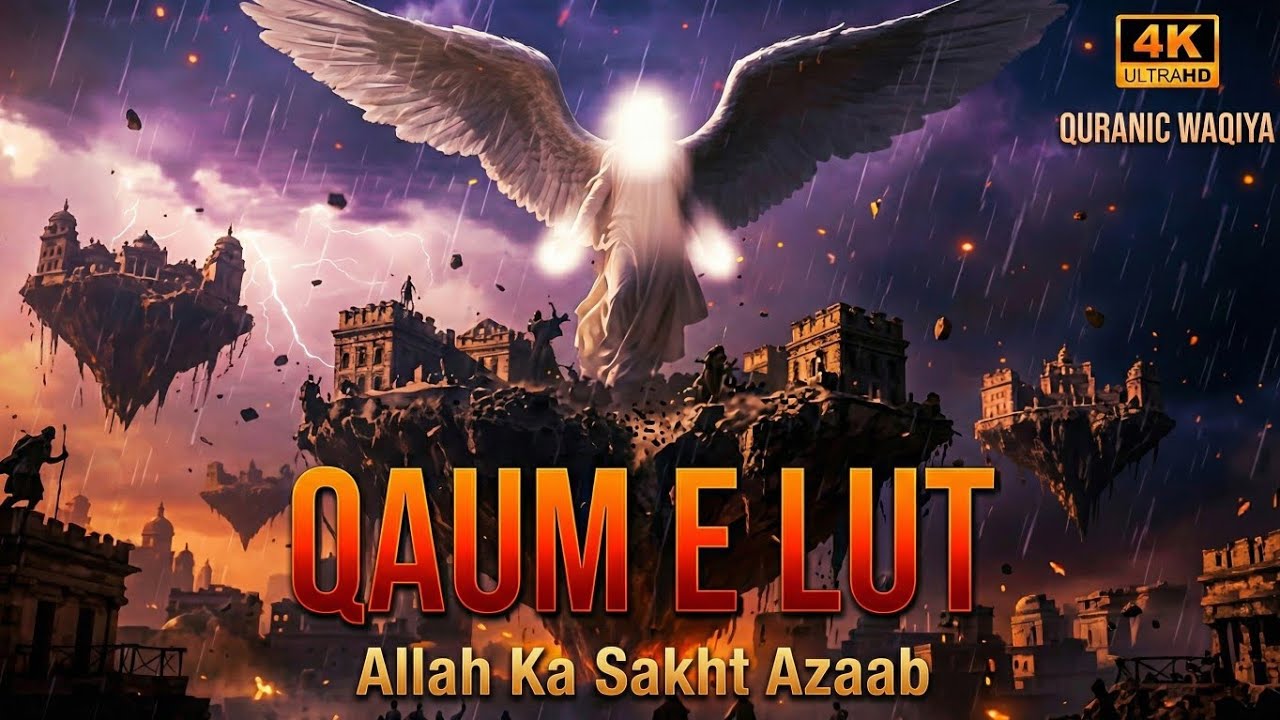 Allah Ka Sakht Azaab: Qaum-e-Lut Ki Haqeeqat🔥| عبرت ناک انجام |⚠️🌪️