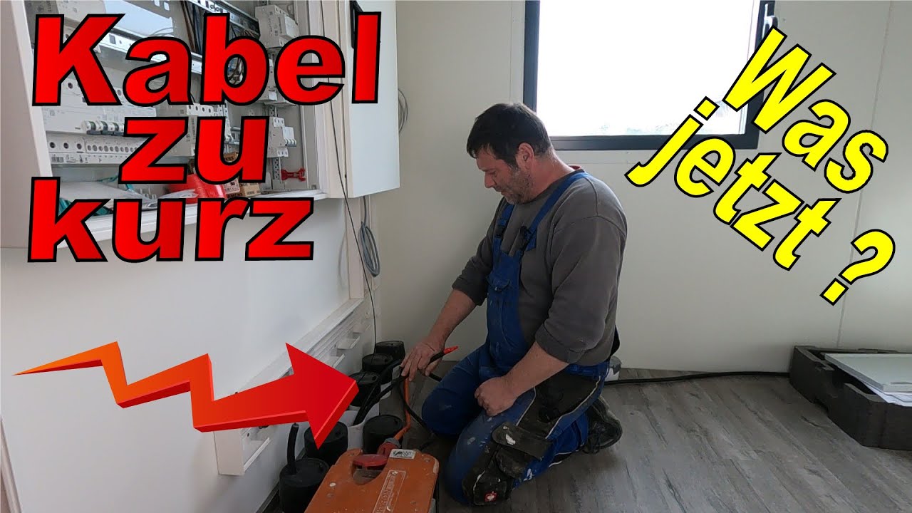 Erdkabel verlängern 👍 Kabel richtig verbinden 😋 Freunde des Stroms