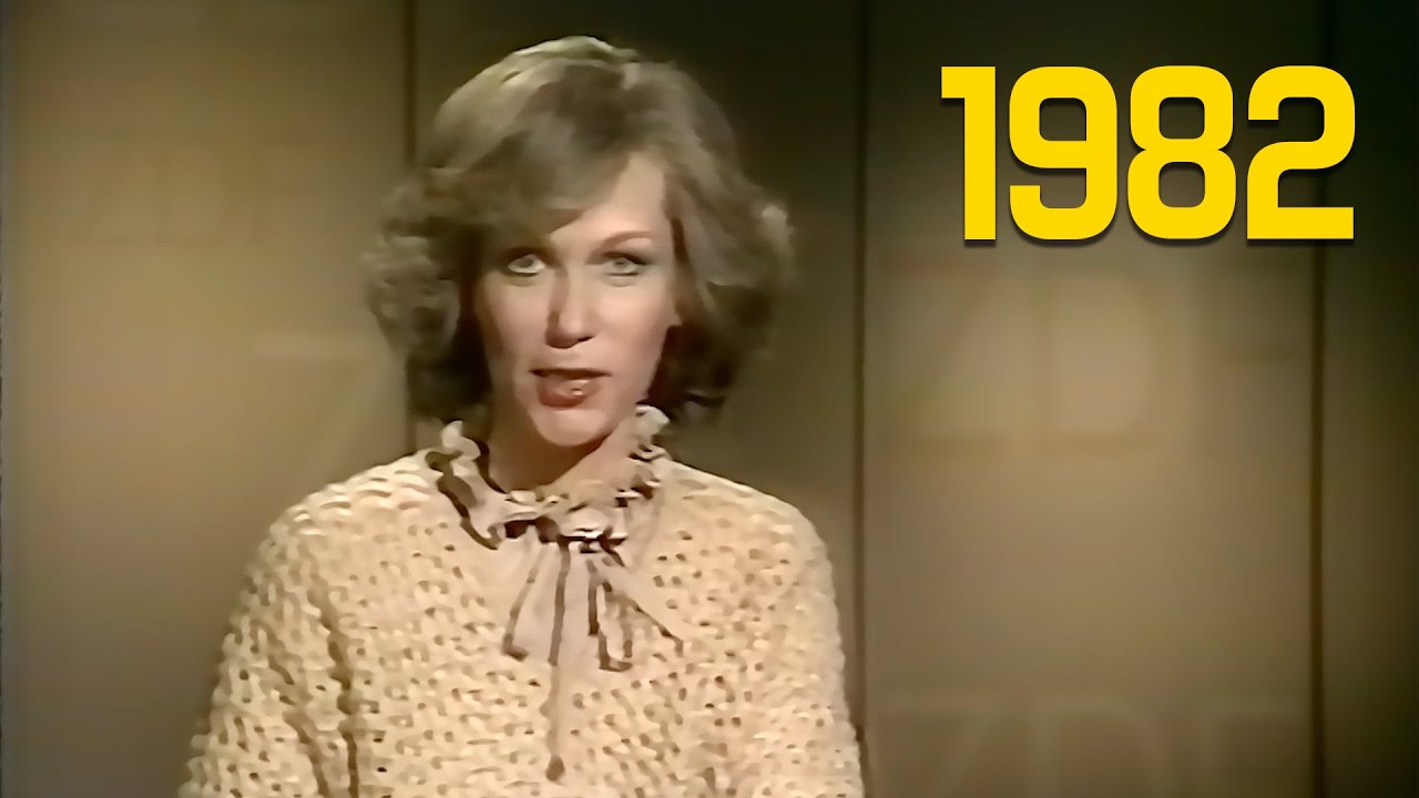 ZDF Sendestart 16:25 Uhr mit Trailer und Ansage Jutta Arzt (15.02.1982)