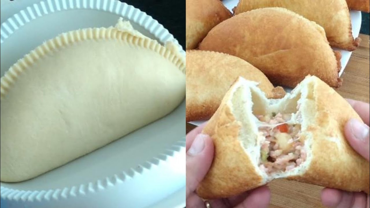 RECEITA SURPREENDENTE - PIZZA FRITA COM UM DELICIOSO RECHEIO