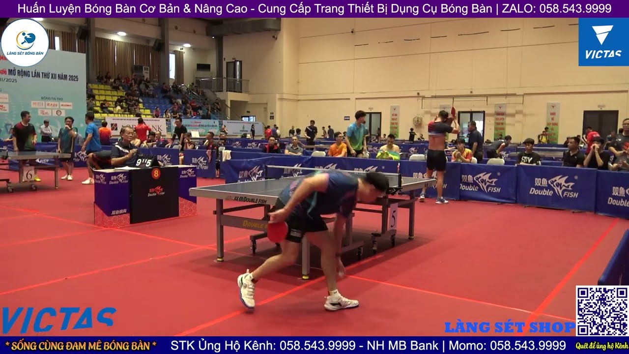Sơn Tè vs Đức Lê - Bán Kết Đồng Đội Hạng A | Giải Bóng Bàn Báo Hà Nội Mới 2025