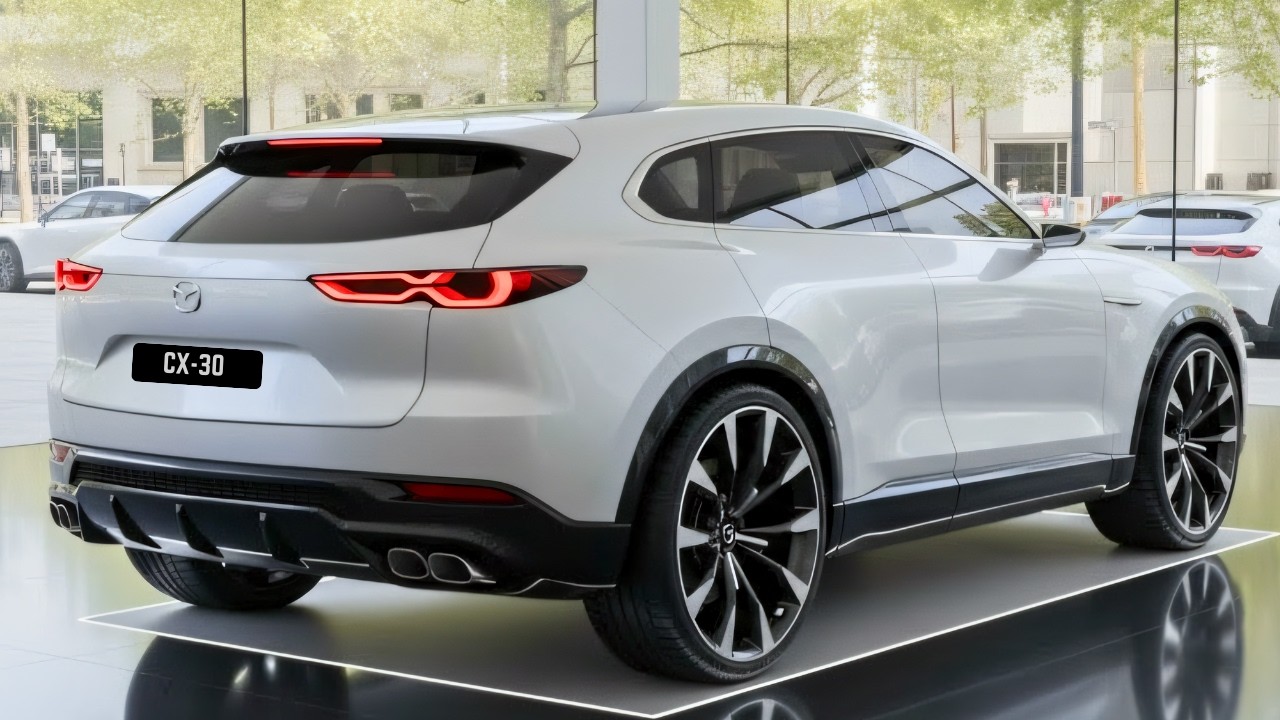 Первый взгляд на Mazda CX-30 2027 года — Mazda создала прекрасный компактный внедорожник...