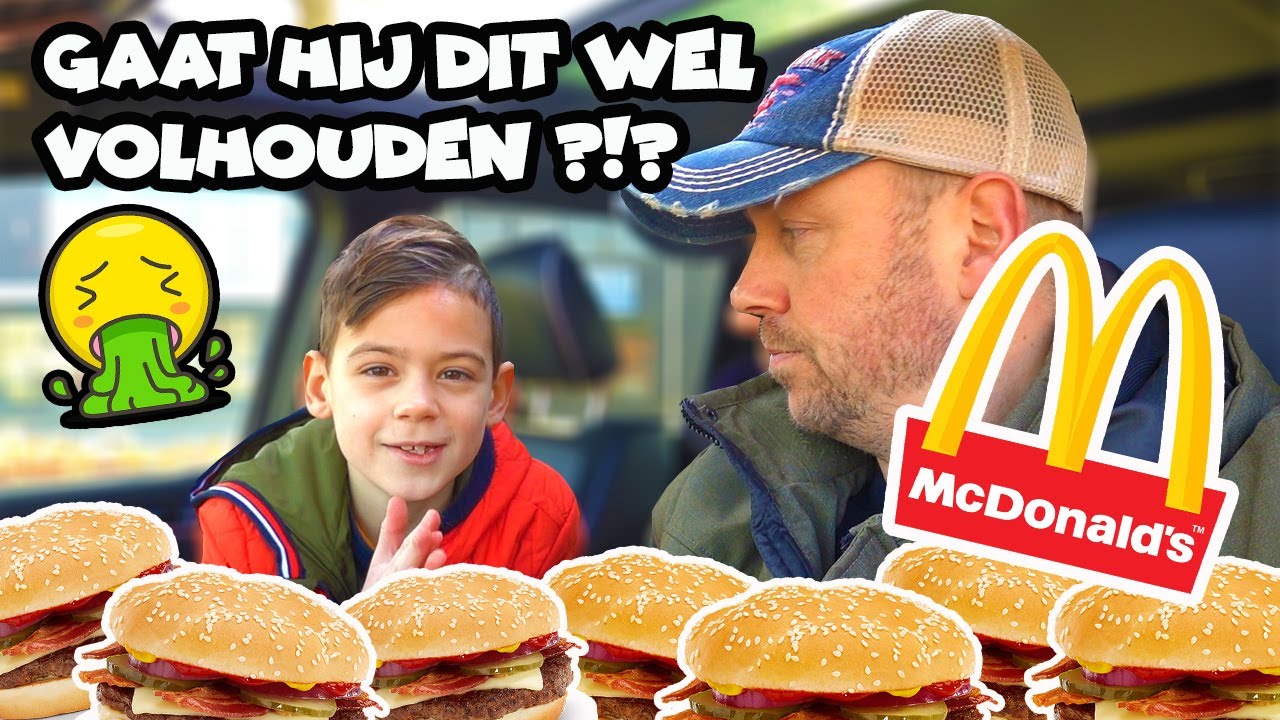 ALLEEN NOG MAAR FASTFOOD ETEN !!  - De Bakkertjes #494