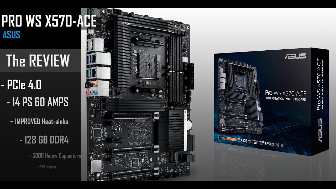 Pro WS X570-ACE : PCIe 4.0 at its best!