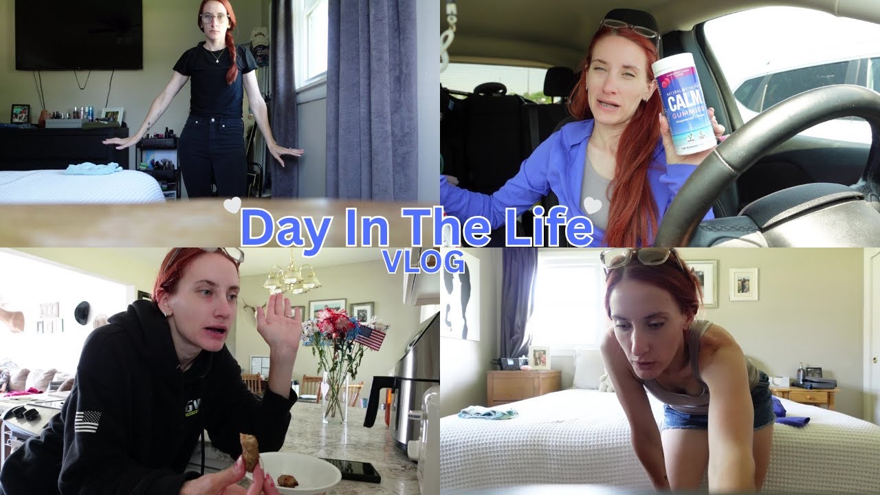 DITL VLOG| Health store haul, GRWM for work, and more..