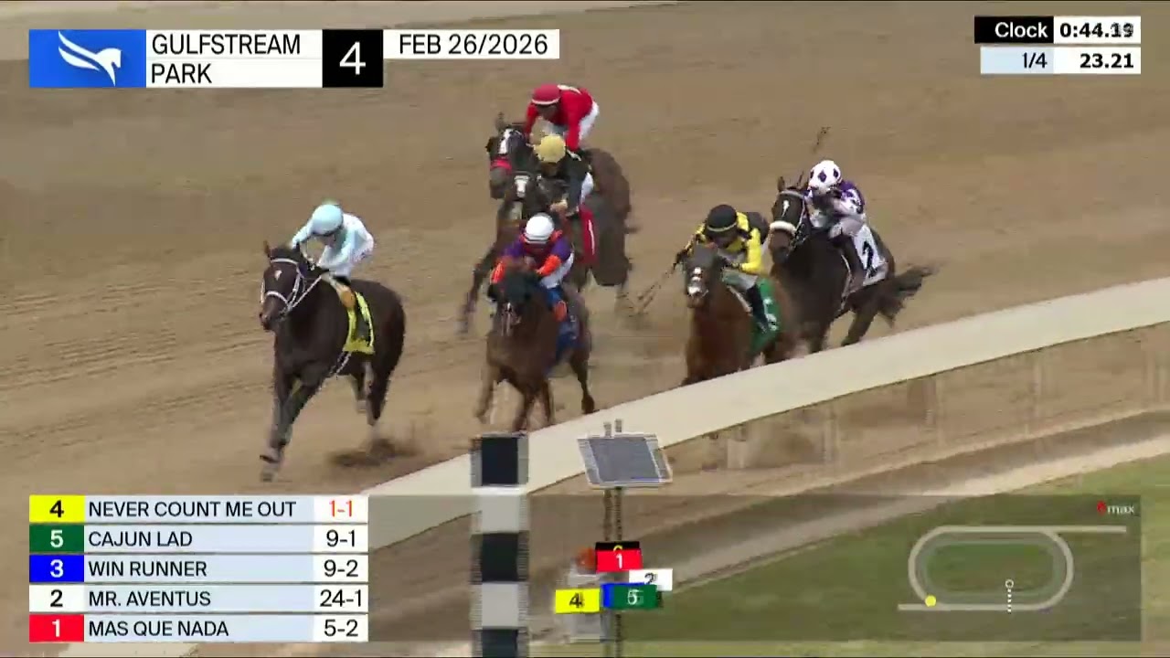 Gulfstream Park February 26, 2026 Race 4