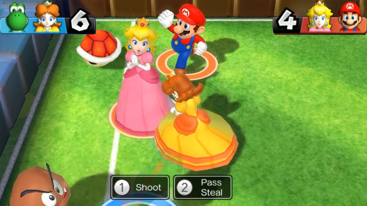 Mario Party 9 - Shell Soccer Yoshi & Daisy in 1st Place | JinnaGaming