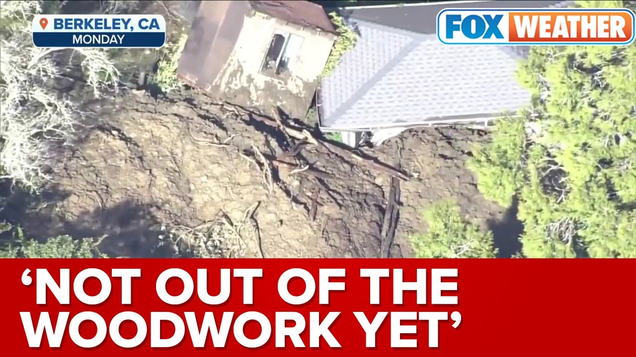 California Will See Threat Of Mudslides And Landslides For Weeks