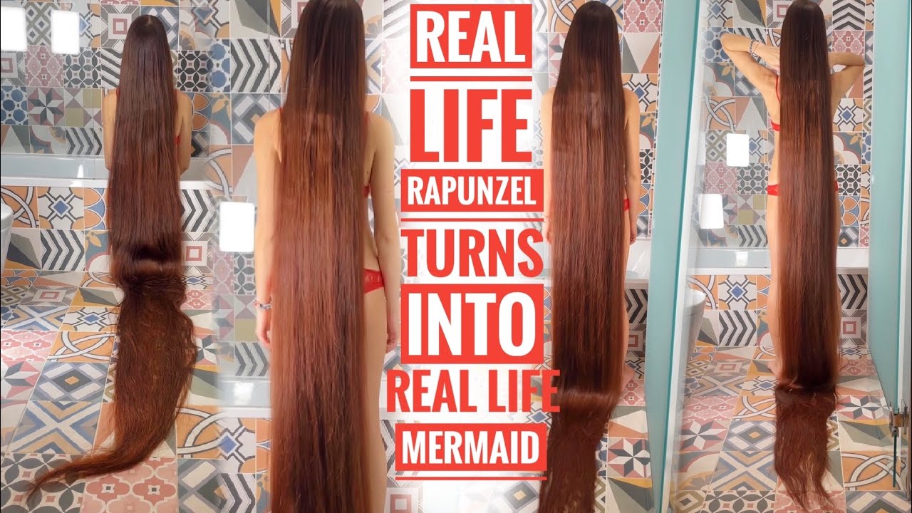 Real Life Rapunzel turns into Real Life Mermaid (PREVIEW)