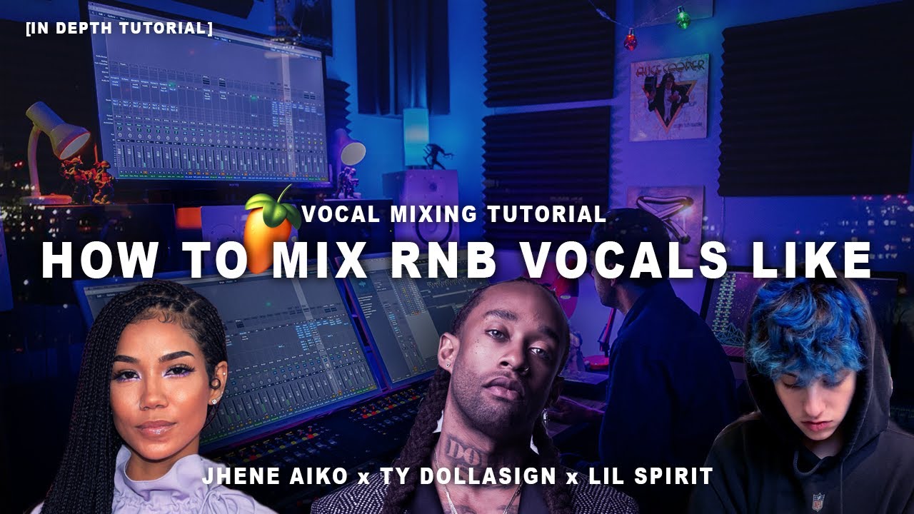 How To Mix R&B Vocals For Jhené Aiko (Ft. Ty Dolla $ign & Lil Spirit)  | Easy Vocal Effect Tutorial