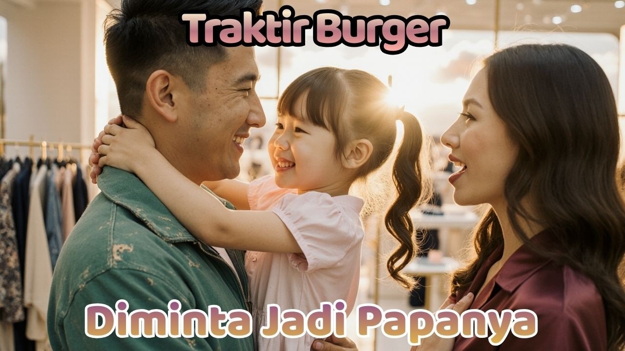 Hanya Traktir Burger, Abang Ojol Selamatkan Butik Bangkrut & Diminta Jadi PAPA Anak Bos! 😱🍔