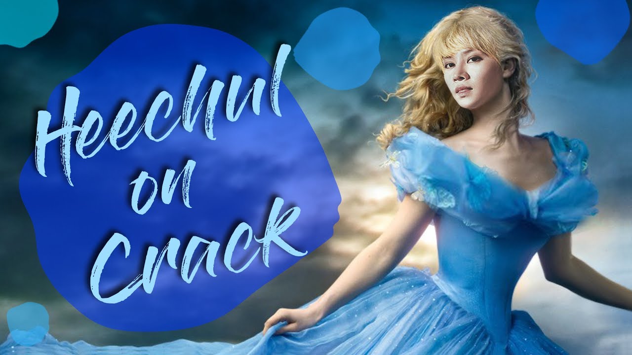 Heechul on crack