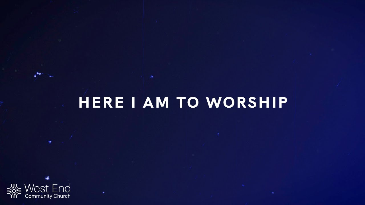 Here I Am To Worship | Live from December 28, 2025