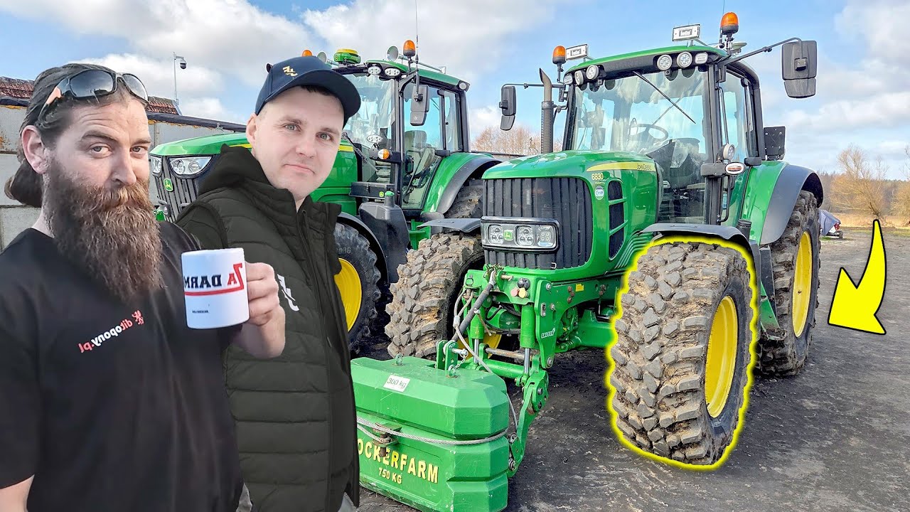 TEN TRAKTOR TO BESTIA - TYRE WARRIOR - DZIEWCZYNY- GRILL - NOWE OPONY-  TEST W BŁOCIE