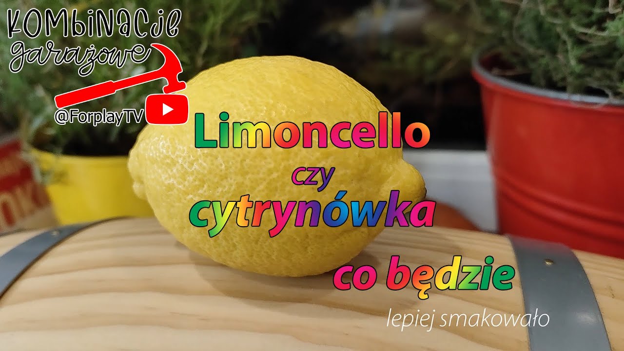 Przepis na Domowe Limoncello czy domowa cytrynówka? Pyszne nalewki Hand Made likiery z cytryn