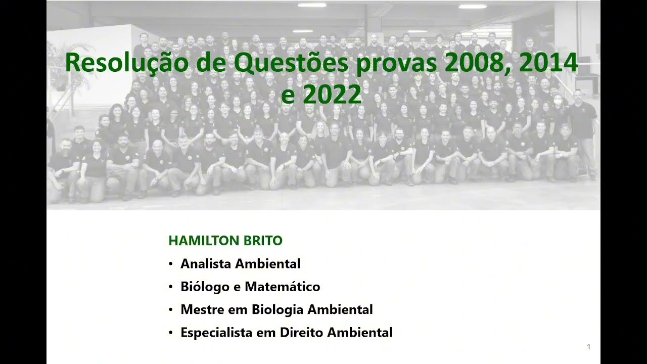 Questões de Provas Anteriores do Concurso do ICMBio