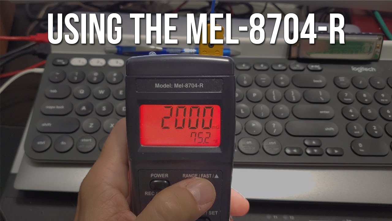 Jak używać miernika Mel Meter MEL8704-R