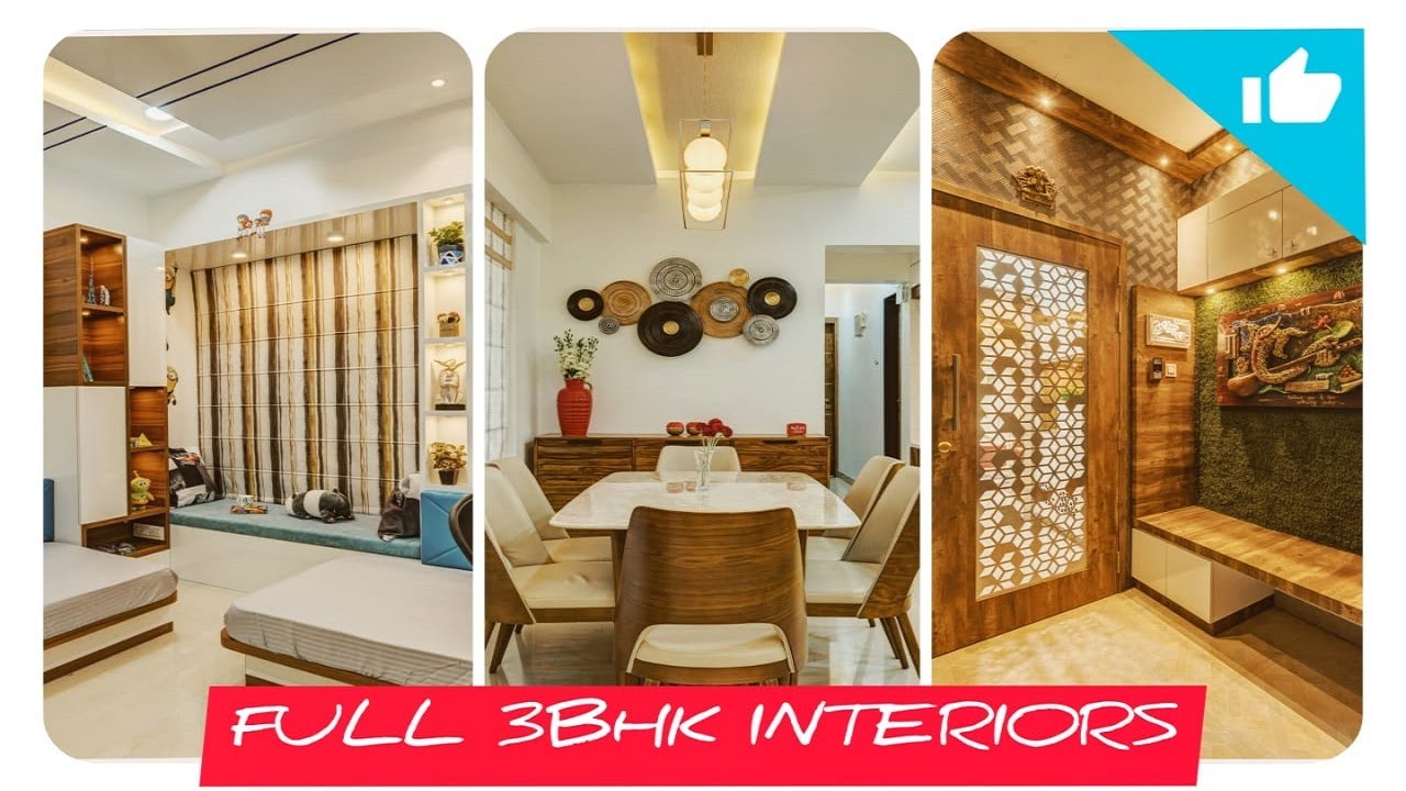 3 BHK Apartment Interiors at Balewadi | Kams Designer Zone